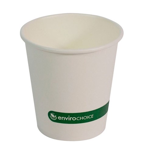 Cup Paper 6oz Single Wall White 1000/ctn