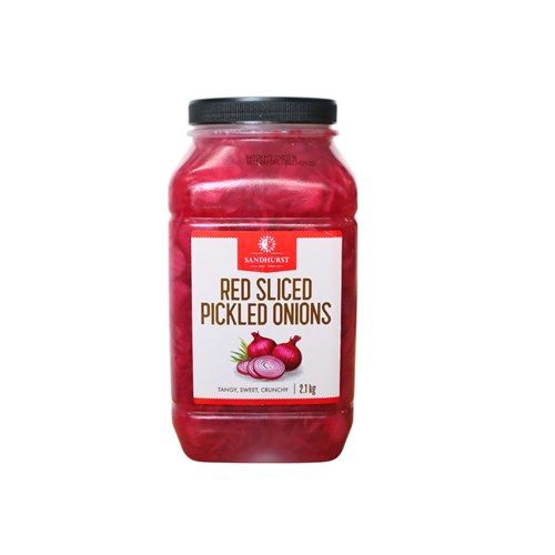 Onions Red Sliced Pickled 2.1kg PET 