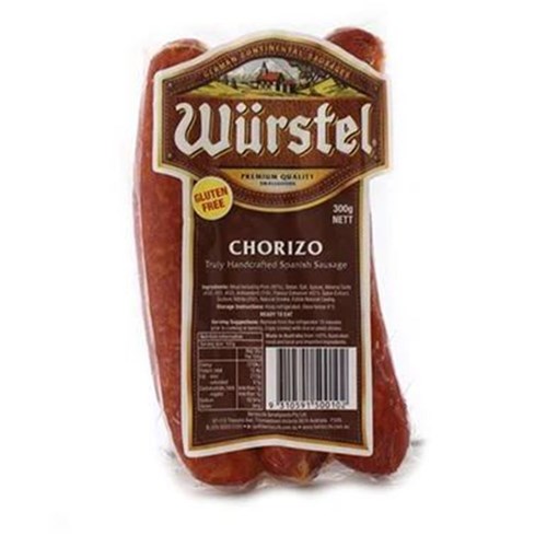 Chorizo 1kg  FROZEN Wurstel