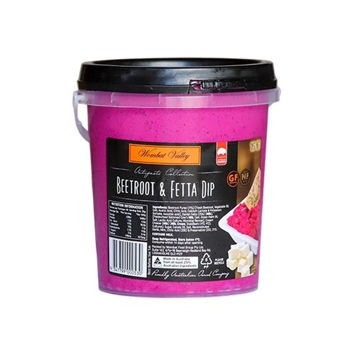 Dip Beetroot & Feta 1kg Gluten Free
