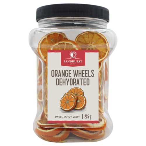 Orange Wheels Dehydrated 225g 