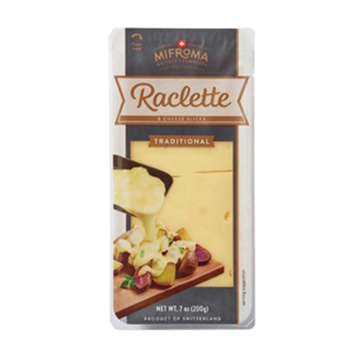 Cheese Raclette Swiss Slices 200G  