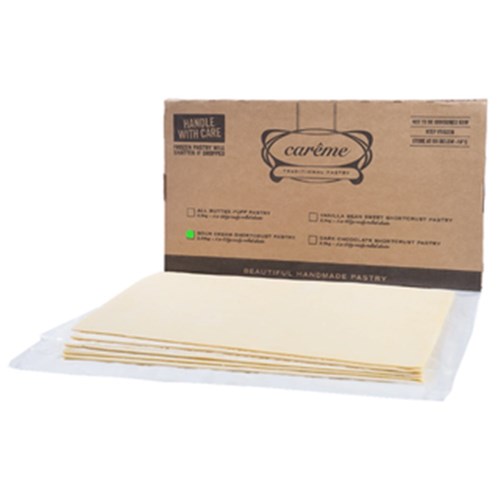 Pastry Short Crust Sour Cream Sheets 2.35KG 
