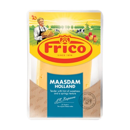 Cheese Maasdam Holland Sliced 150G 