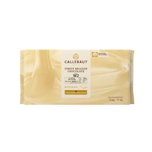 Chocolate Belgian White W2 Block 5KG 