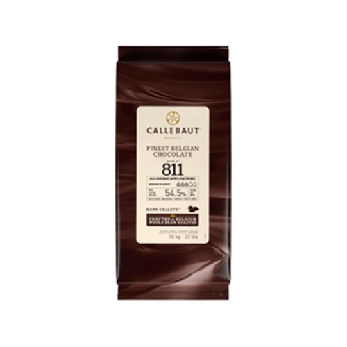 Chocolate Callets Dark 54.5% 811 10KG 