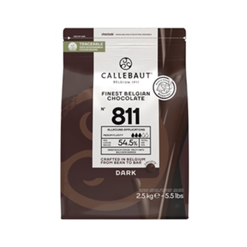 Chocolate Callets Dark 54.5% 811 2.5KG 