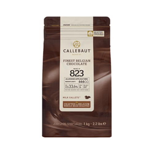 Chocolate Callets Milk 33.6% 823 1KG 