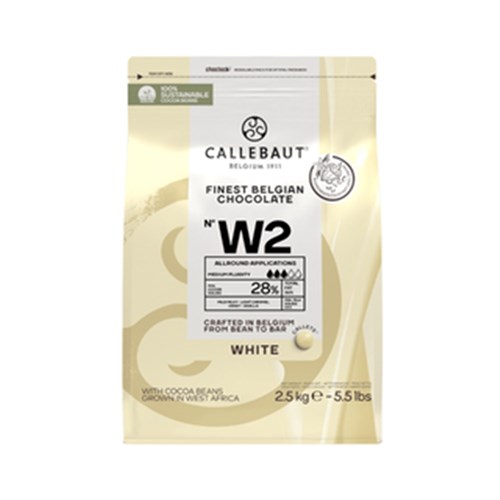 Chocolate Callets White Bag 2.5KG 