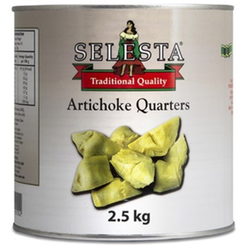 Artichokes Quarters 2.5KG 