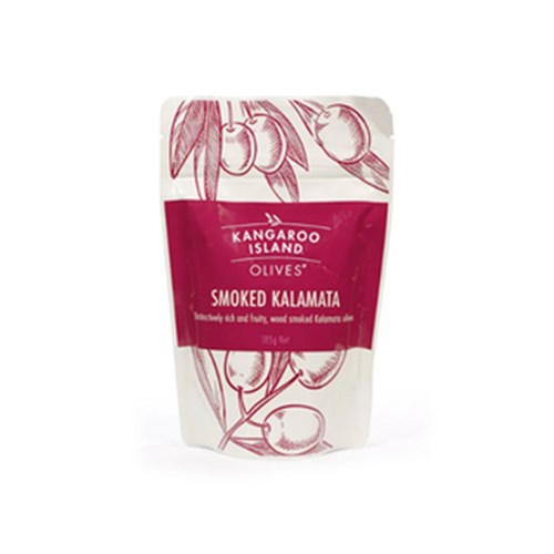 Olives Smoked Kalamata 185G 