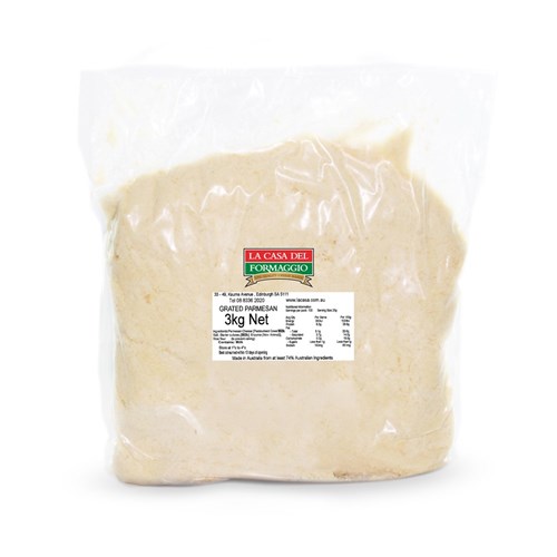Parmesan Grated 3KG 
