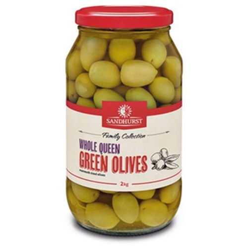 Olives Whole Queen Green  1.9Kg 